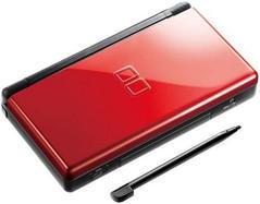 Red Crimson & Black Nintendo DS Lite Console