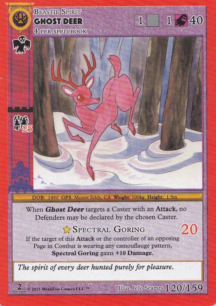 Ghost Deer [Cryptid Nation: Second Edition]