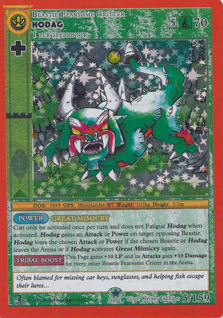 Hodag [Cryptid Nation Second Edition]