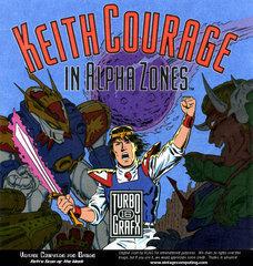 Keith Courage In Alpha Zones - TurboGrafx16