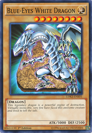 Blue-Eyes White Dragon (Version 4) [LDK2-ENK01] Common