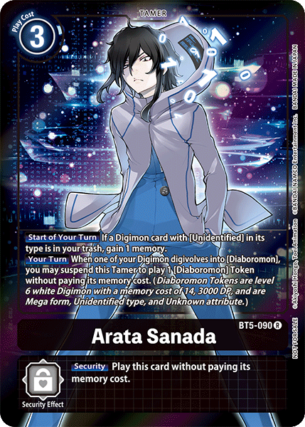 Arata Sanada [BT5-090] (Buy-A-Box Promo) [Battle of Omni Promos]