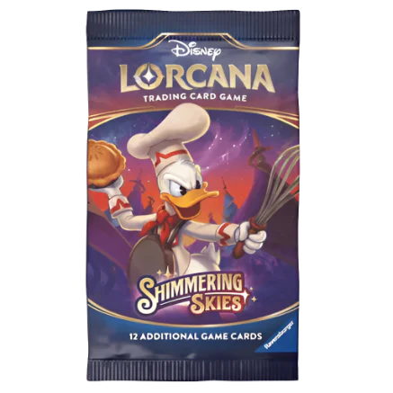 DISNEY LORCANA SHIMMERING SKIES BOOSTER PACK