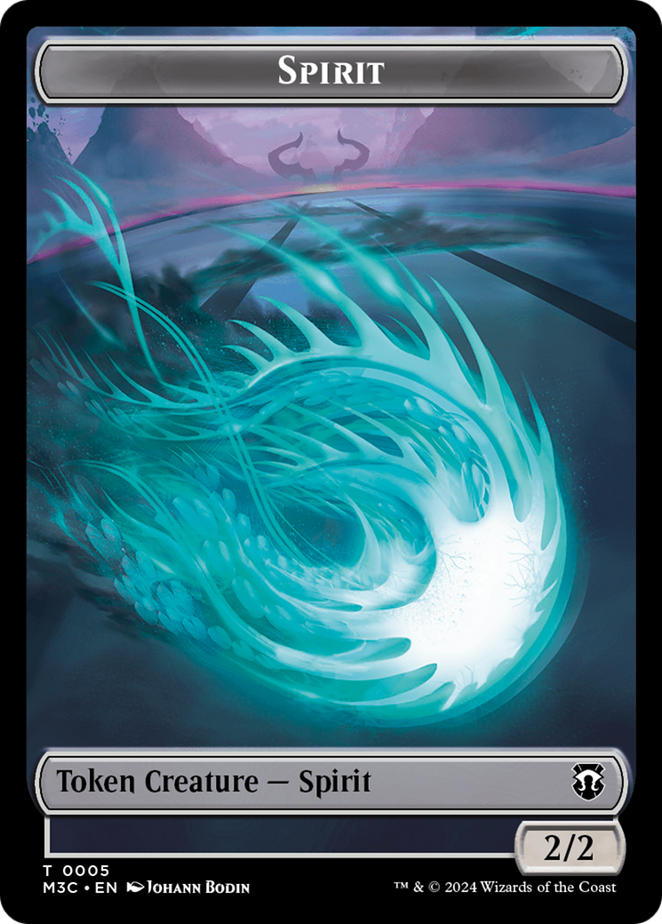 Eldrazi // Spirit Double-Sided Token [Modern Horizons 3 Commander Tokens]