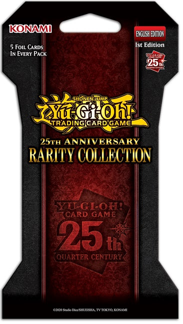 25th Anniversary Rarity Collection - Blister Pack (1st Edition)