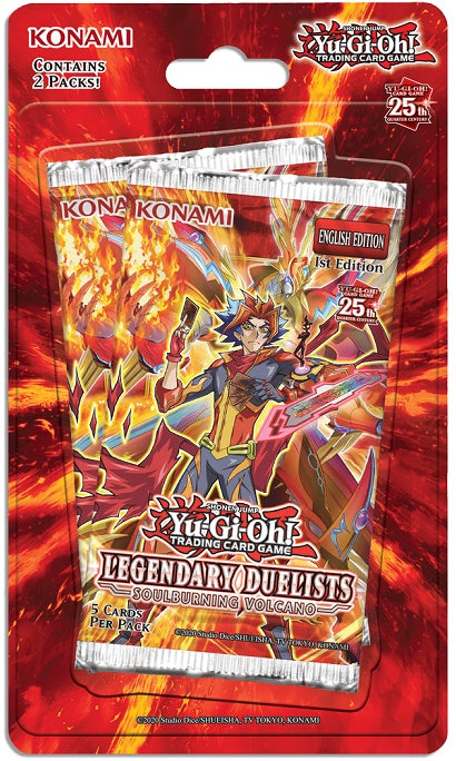 Legendary Duelists: Soulburning Volcano - Blister Pack (1st Edition)