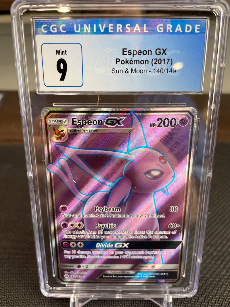 ESPEON GX (140/149) [SUN & MOON] CGC 9