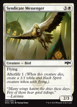 Syndicate Messenger [Ravnica Allegiance]