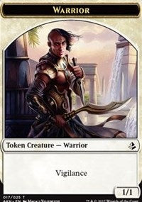 Warrior // Labyrinth Guardian Token [Amonkhet]