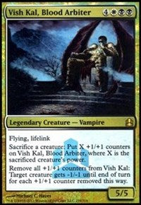 Vish Kal, Blood Arbiter (Commander Launch Promo) [Commander 2011 Launch Party]