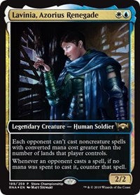 Lavinia, Azorius Renegade [Ravnica Allegiance Promos]