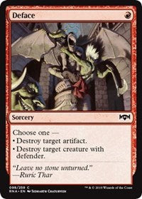 Deface [Ravnica Allegiance]