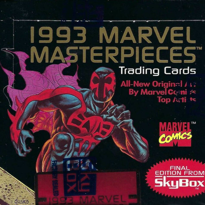 1993 marvel masterpieces - [live Breaks]