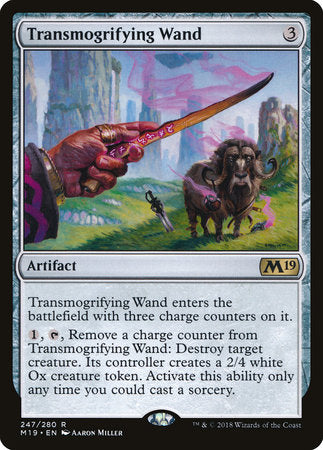 Transmogrifying Wand [Core Set 2019]