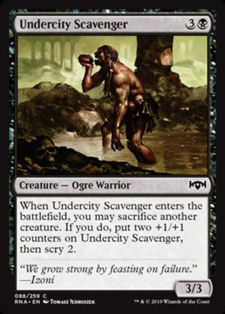 Undercity Scavenger [Ravnica Allegiance]