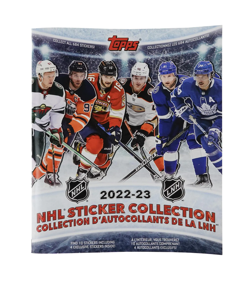 2023 TOPPS NHL STICKER ALBUM