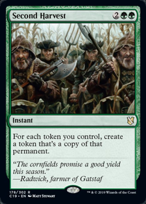 Second Harvest [Commander 2019]