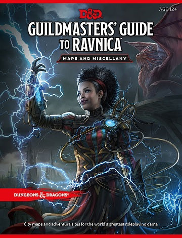 DND RPG GUILDMASTERS GUIDE TO RAVNICA MAP PACK