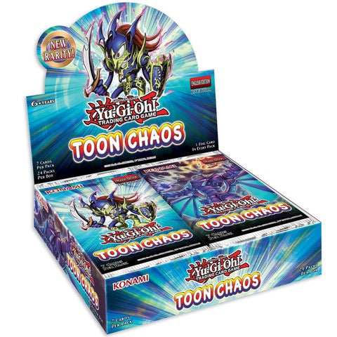 Yu-Gi-Oh! 1st Edition Toon Chaos Booster Packs (Live Breaks)