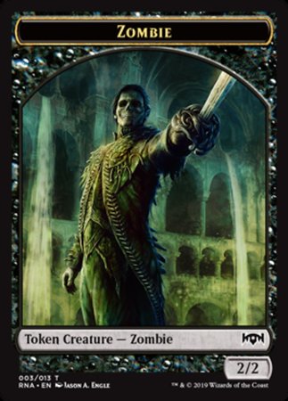 Zombie Token [Ravnica Allegiance Tokens]