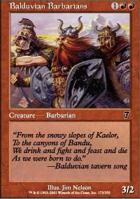 Balduvian Barbarians [Seventh Edition]
