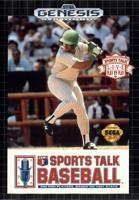 MLBPA Sports Talk Baseball - Sega Genesis