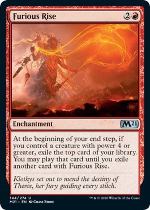 Furious Rise [Core Set 2021]