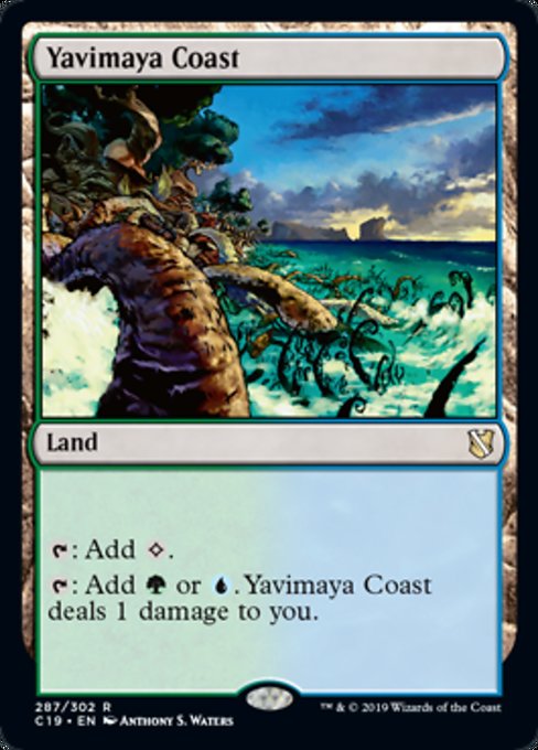 Yavimaya Coast [Commander 2019]