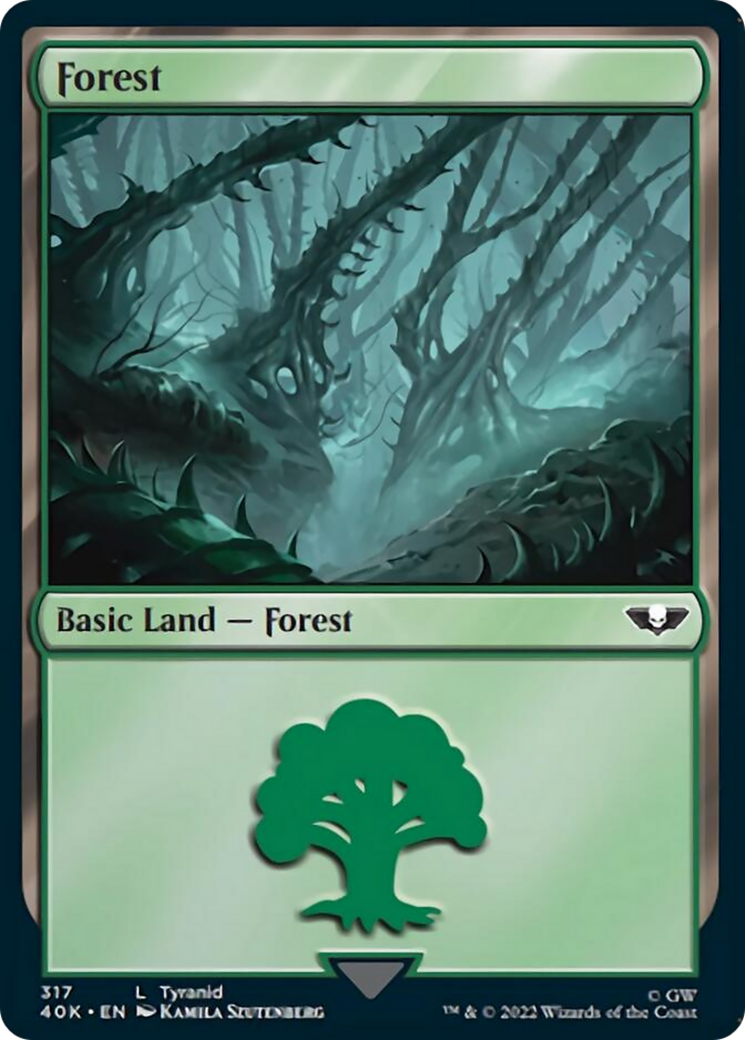 Forest (317) [Universes Beyond: Warhammer 40,000]