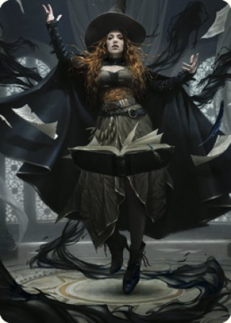 Tasha, the Witch Queen Art Card (41) [Commander Legends: Battle for Baldur's Gate Art Series]
