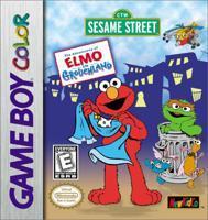 Sesame Street: The Adventures of Elmo in Grouchland - Gameboy Color