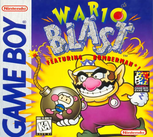 Wario Blast featuring Bomberman! - Gameboy