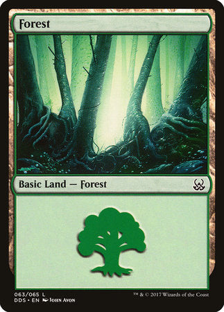 Forest (63) [Duel Decks: Mind vs. Might]