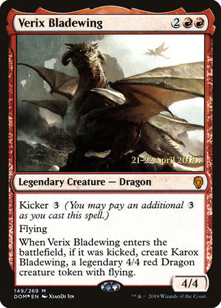 Verix Bladewing [Dominaria Promos]