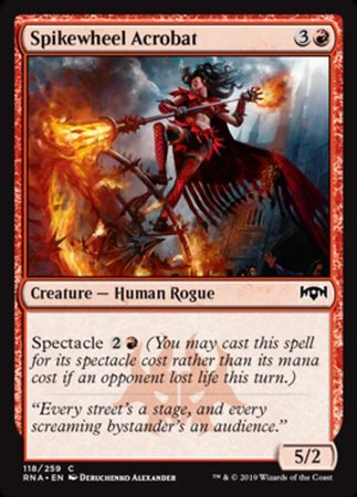 Spikewheel Acrobat [Ravnica Allegiance]