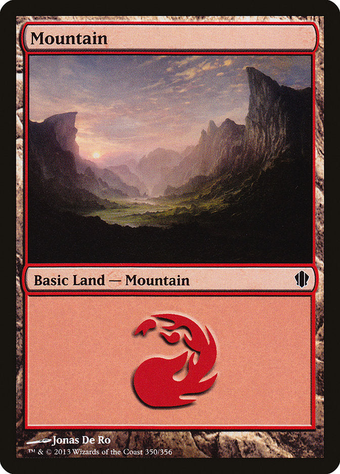 Mountain (350) [Commander 2013]