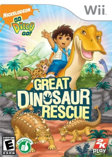 Go, Diego, Go! Great Dinosaur Rescue - Nintendo Wii