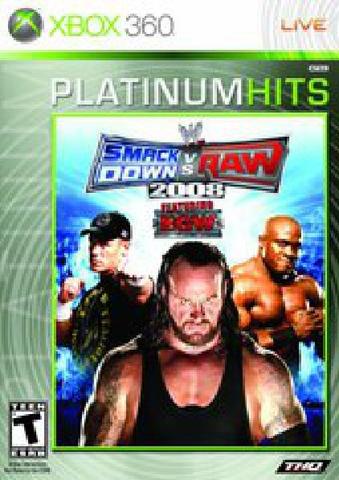 WWE Smackdown vs. Raw 2008 - Xbox 360