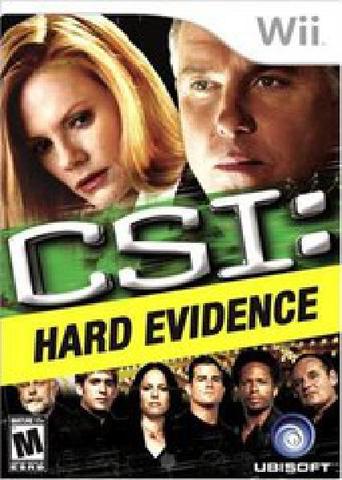 CSI Hard Evidence - Nintendo Wii