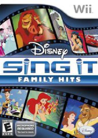 Disney Sing It: Family Hits - Nintendo Wii