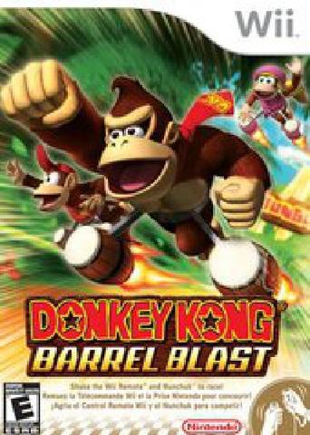 Donkey Kong Barrel Blast - Nintendo Wii