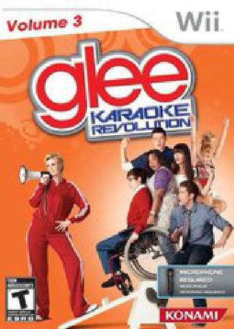 Karaoke Revolution Glee Vol 3 - Nintendo Wii