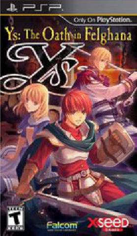 Ys: The Oath in Felghana - PSP