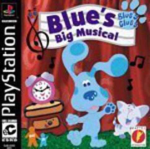 Blue's Clues Blue's Big Musical - Playstation