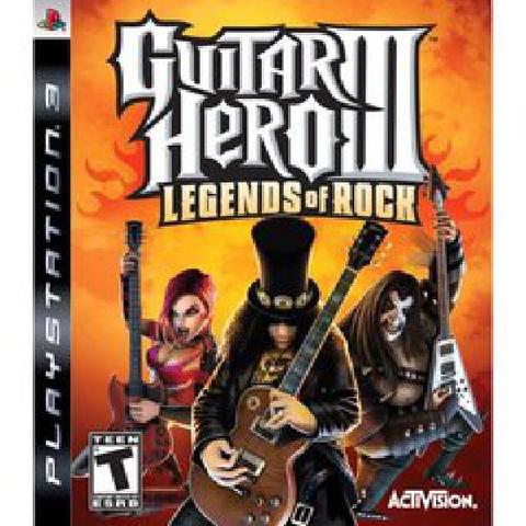 Guitar Hero III: Legends of Rock - Playstation 3