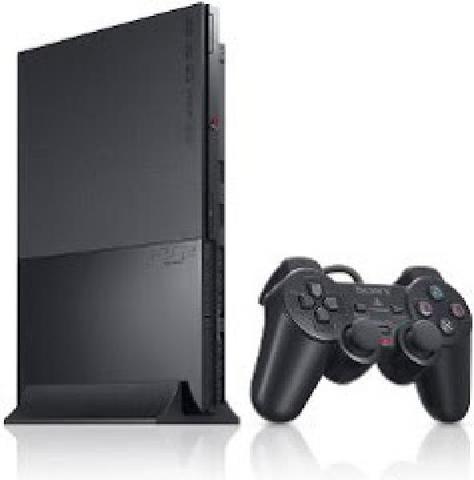Black Playstation 2 Slim System