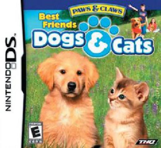 Paws and Claws Dogs and Cats Best Friends - Nintendo DS