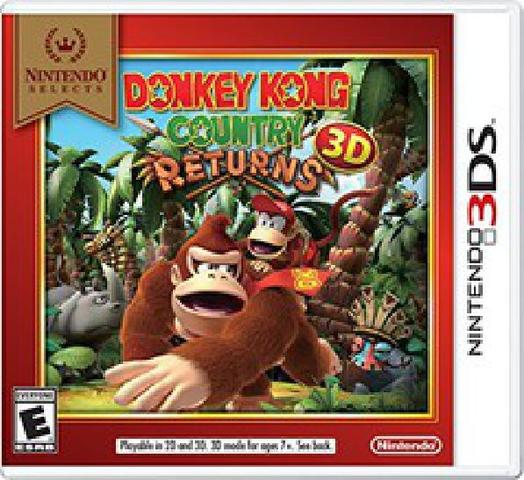 Donkey Kong Country Returns 3D: Nintendo Selects - Nintendo 3DS