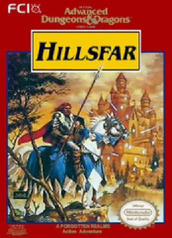 Advanced Dungeons & Dragons Hillsfar - Nintendo Entertainment System