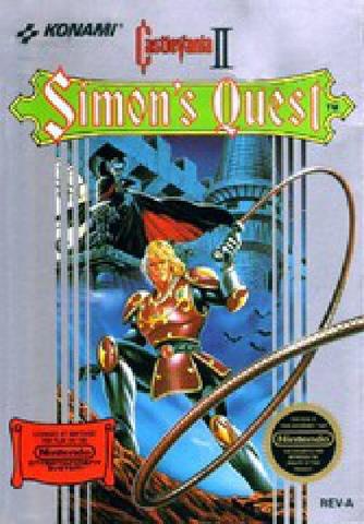 Castlevania II Simon's Quest - Nintendo Entertainment System